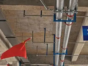 江干管廊支架的安装方法